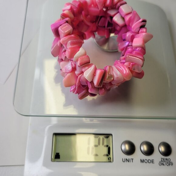 Hot Pink Stretch Bracelet - Picture 12 of 12